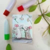 Mouse Love Valentine With Flowers Forest
